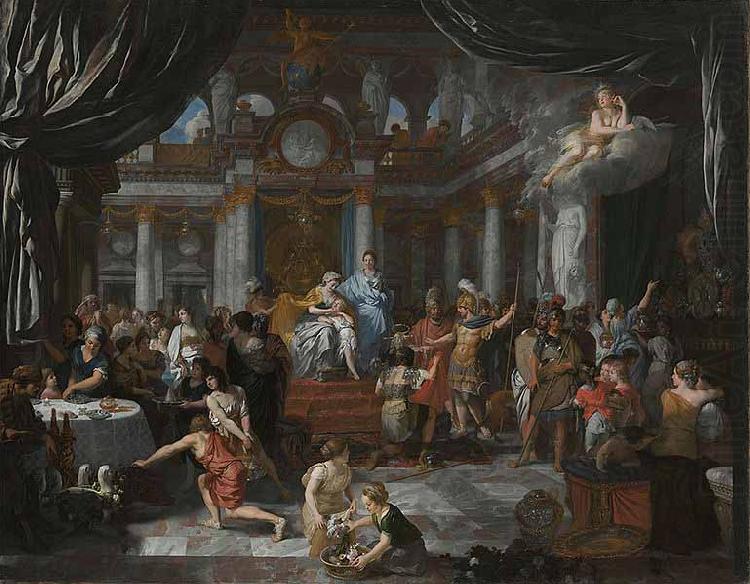 Gerard de Lairesse Aeneas beim Festmahl der Dido china oil painting image